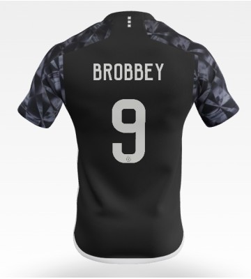 Ajax Brian Brobbey #9 Tredje trøje 2023-24 Kort ærmer